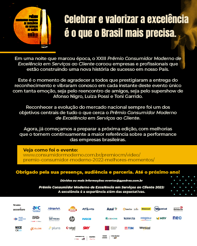 AeC recebe prêmio pela excelência e sua atuação no atendimento