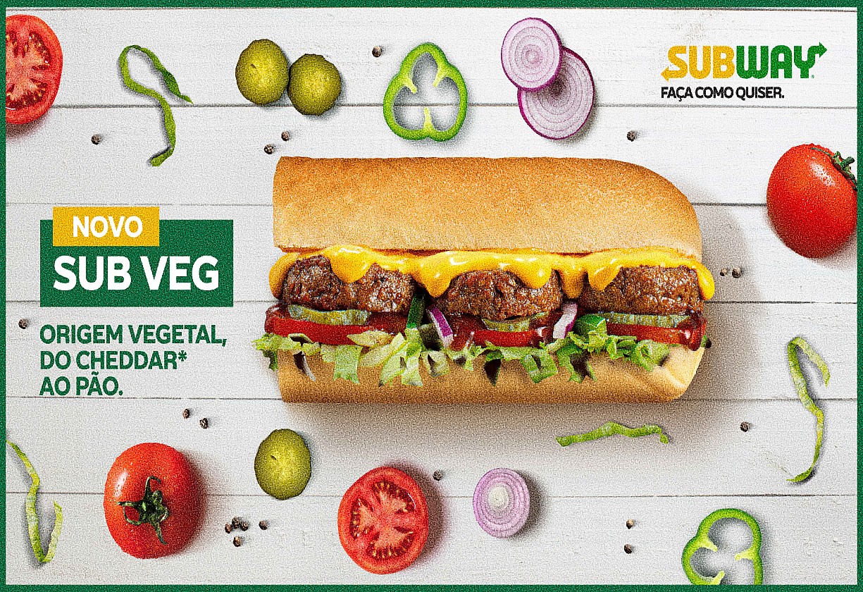 Sociedade Vegetariana Brasileira pede ao Subway que lance um