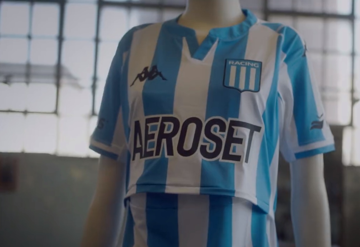 Terceira camisa do Racing Club 2023 é lançada pela Kappa