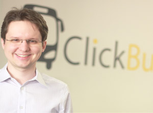 Cesário Martins, cofundador e CEO da ClickBus