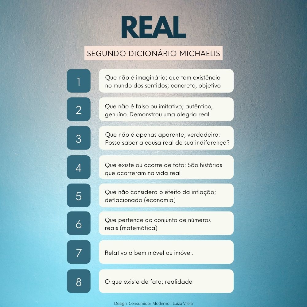 Em termos semânticos, o que é “real” quando o assunto é metaverso