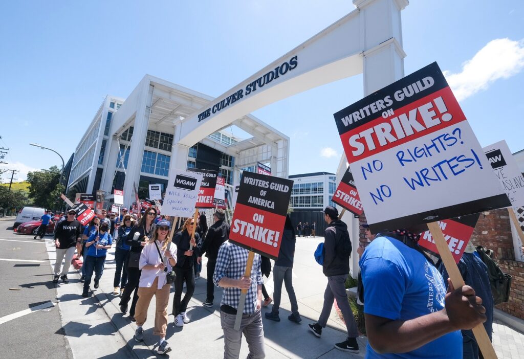 greve roteiristas IA Hollywood
