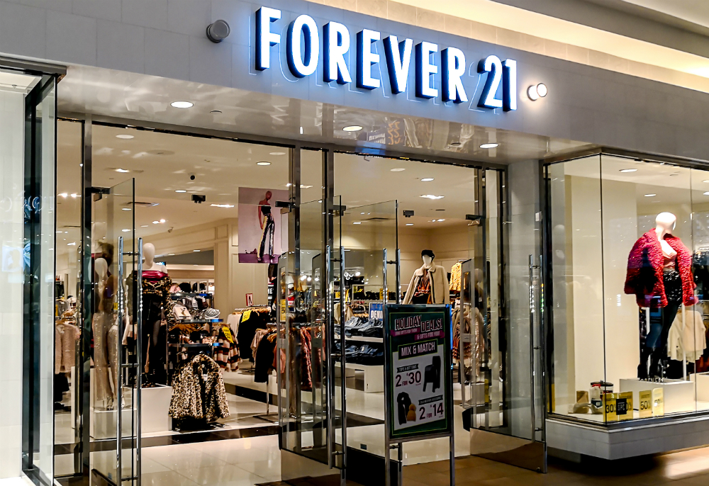 Empresa de moda Forever 21 pede recuperação judicial nos EUA