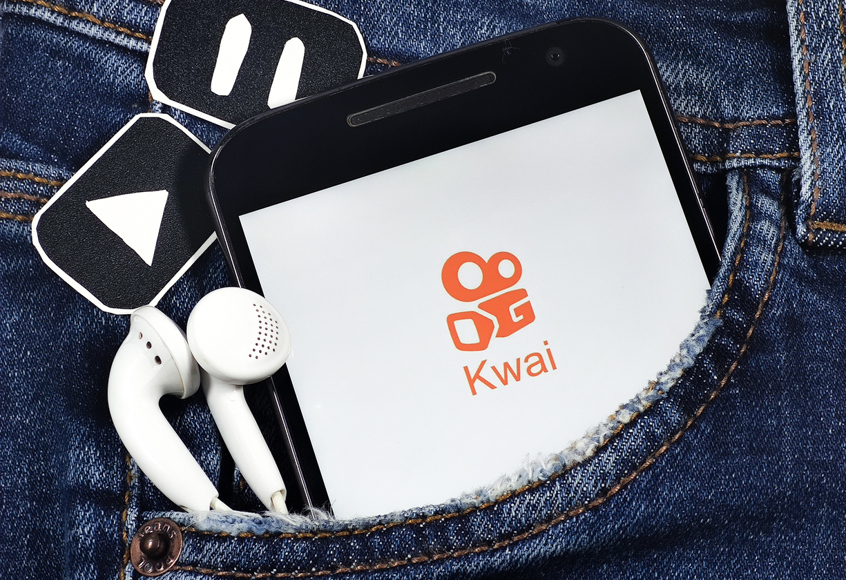 Kwai App na Tela do Smartphone Imagem JPG [download] - Designi