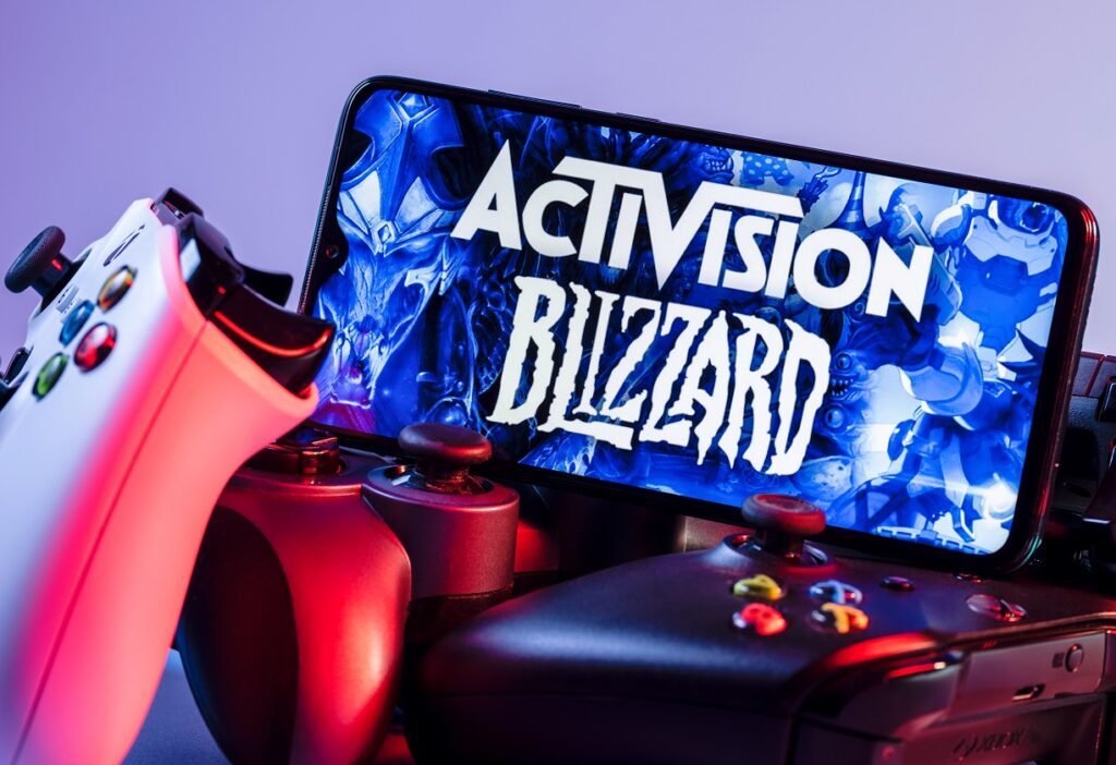 activision blizzard microsoft jogos