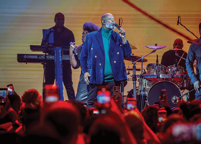 O show do cantor Péricles foi outro momento marcante do CONAREC 2024