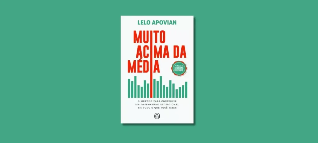 Capa do livro "Muito Acima da Média".