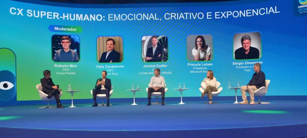 CONAREC 2025 destaca o CX Super-Humano, a união entre habilidades humanas e o poder da IA como motor para a inovação brasileira.