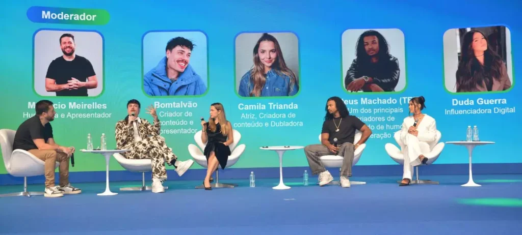 No CONAREC 2025, criadores de conteúdo discutem autenticidade, desafios com marcas, o hype do cancelamento, e a relação da Geração Z com a força do digital.