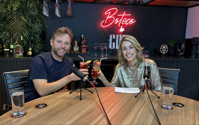 Rogerio Nicolai, Business Director do Pinterest no Brasil, no Boteco da CM.