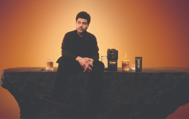 The Weeknd e SAMRA Origins da Nespresso.