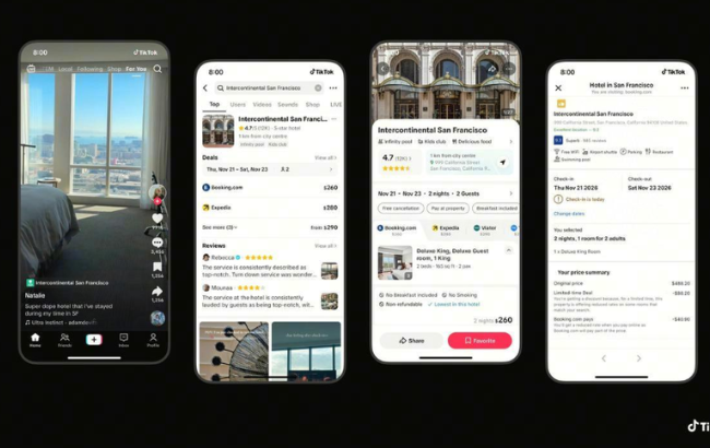 Nova ferramenta da plataforma permite reservar hotéis, atrações e passeios sem sair do app, transformando vídeos virais em reservas imediatas.