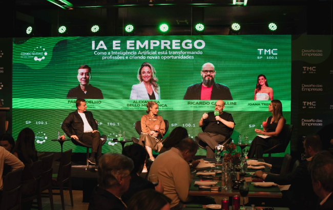 IA e revisão da escala 6x1 pautam o novo papel do trabalho humano nas empresas, tema de debate do Conecta TMC.