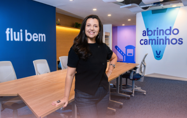 Vanessa Rissi, superintendente de Performance e Experiência do Cliente da Veloe.