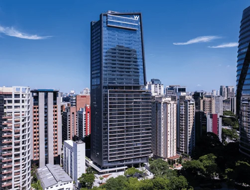 Fachada do W Residences